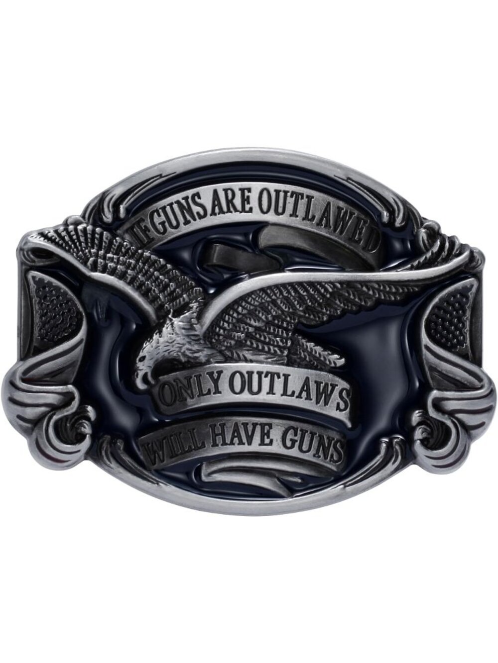 Men Silver Eagle Buckle Cowboy Western Belt Buckle American Flag Eagle Gift Belt